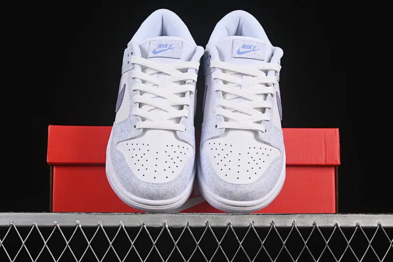 All categories Nk SB Dunk series Nk SB Dunk Low low-top sneakers Nike SB Dunk Low Prm white and light purple color SB low-top casual sneakers DM9467-500